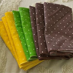 Vintage Cloth Dinner Napkins